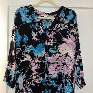 Diane Von Furstenberg DVF Silk Freya Shirt Dress